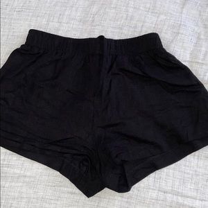 Black Distant Princess Polly Shorts